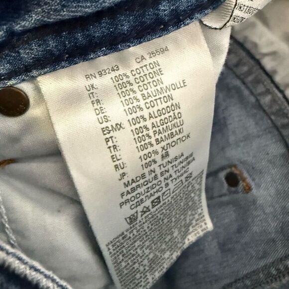 Diesel Industries Krayver Mens 28x30 Denim Jeans Blue Slim Carrot Distressed - Picture 4 of 11